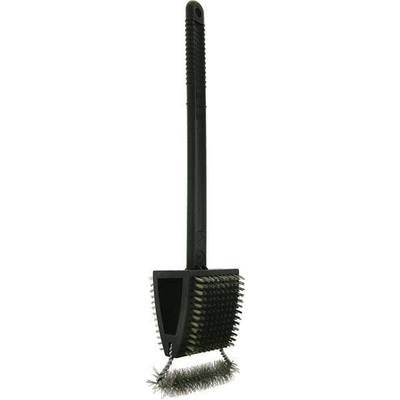 UTENSILIO CEPILLO PARA BARBACOA 3 EN 1 PLASTICO NEGRO